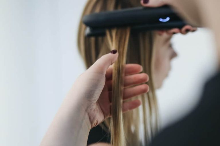 How To Crimp Hair With A Straightener
