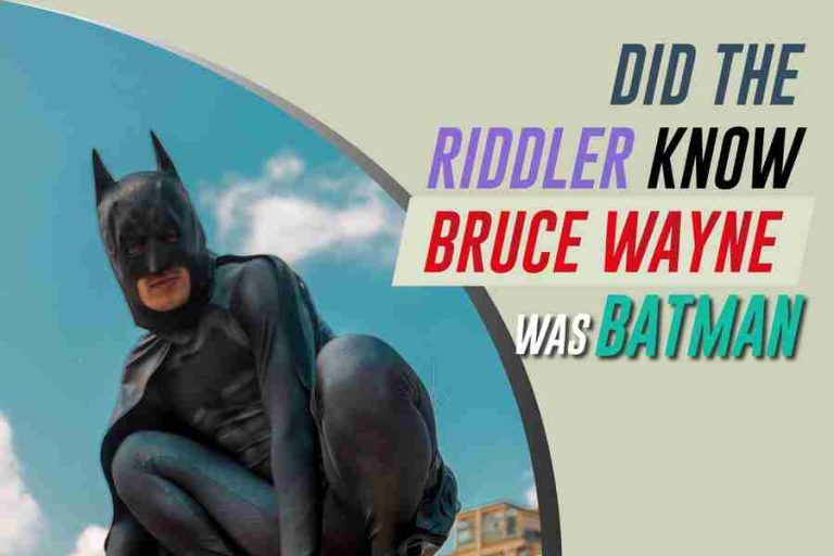 Did The Riddler Know Bruce Wayne Was Batman