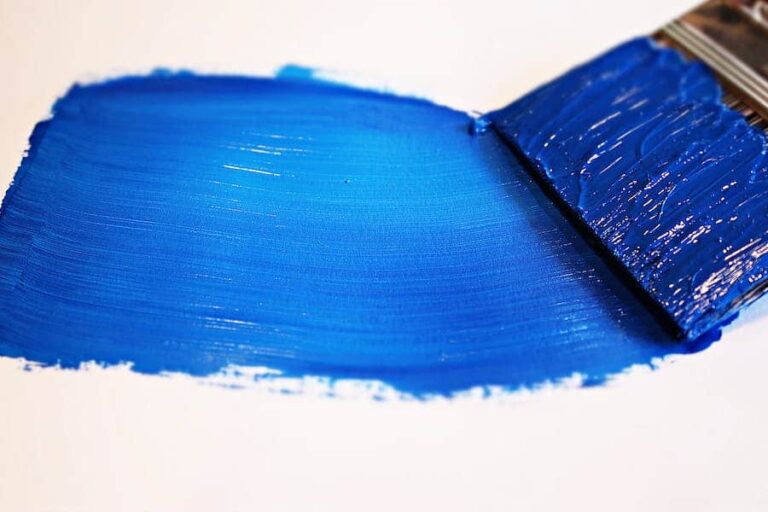 how to make blue paint